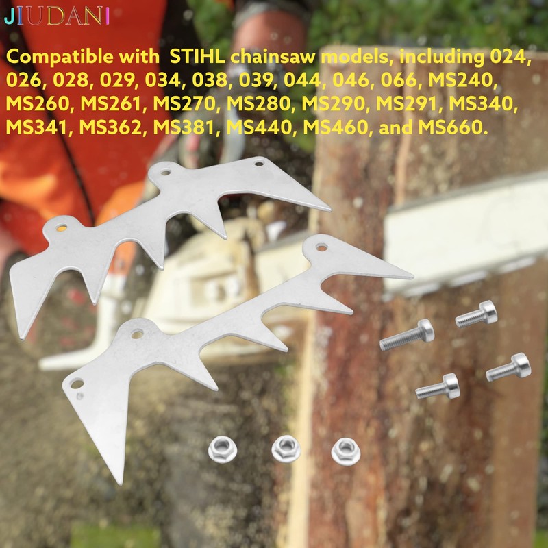 Boost Your Chainsaw's Efficiency with Inner and Outer Spike Replacement