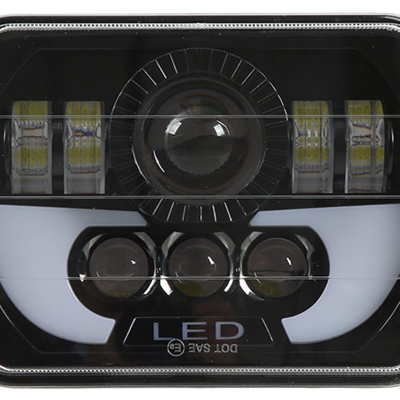 PENO 90W High Brightness Rectangle Square LED Headlight Motorcycle headlight