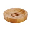Sustainable Bamboo Soap Dish Round | Zero-Waste Soap Dish for