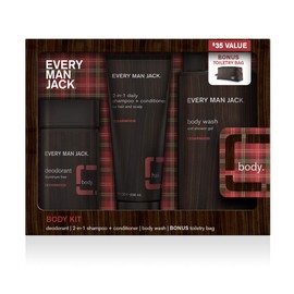 Every Man Jack Body Kit, Cedarwood