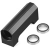 RCHUBAM RC Drive Shaft Support with 2 Bearings 1Pcs Aluminum
