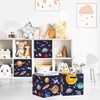 Clastyle Cosmic Space Kid Storage Cube Organizer Set Planets Stars