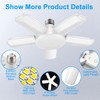 Kofarrten LED Garage Lights, Super Bright 8000 LM Garage Light