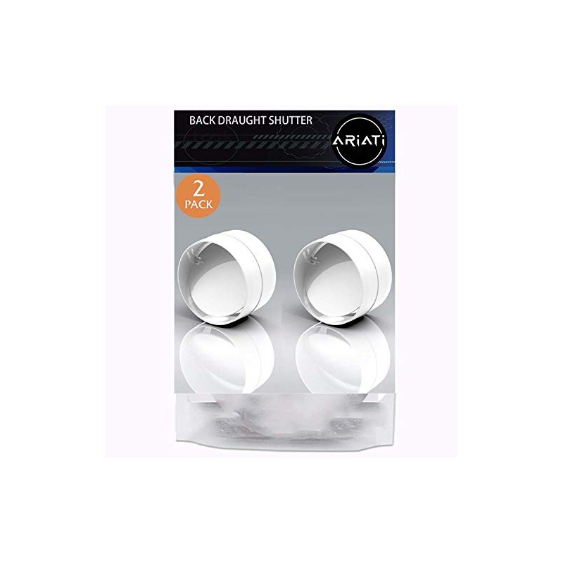 Ariati UK 2 x Pack Connector with Backdraught Shutter Flap