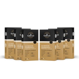 Kahwati | Coffee Pods | Nespresso Compatible Coffee Capsules | Organic, RFA Certified & 100% Recyclable Coffee Capsules | Dark & Medium Roast | Made in UK (Medium Blend, 60 Capsules)