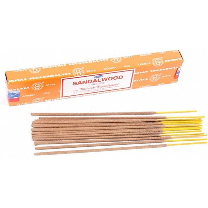 Satya Nag Champa Sandalwood Incense Sticks (Single Pack)