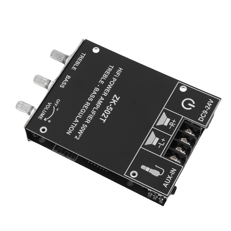Jeffergarden TPA3116D2 Chip Bluetooth Amplifier Board Module with Circuit Protection