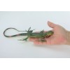 Collectible Wildlife Gifts Realistic Iguana Toy, Hand Painted, Hard Rubber