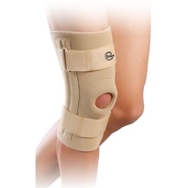 New Advanced Compression Stabilising Knee Patella Support - Neoprene Ligament Sprain ACL MCL LCL Prevent Crucial Injury - Knee Injury Brace by Solace Care (XL)