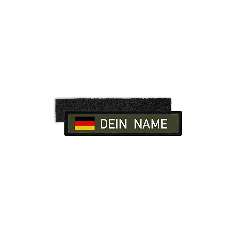 Copytec Name Patch Germany Olive Name Patch Sew-On Name Germany