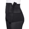 Pigeon Curvy Firm Cuts Pelvic Girdle, Black, Large Size (x1)