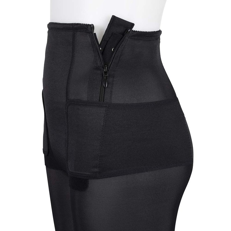 Pigeon Curvy Firm Cuts Pelvic Girdle, Black, Large Size (x1)