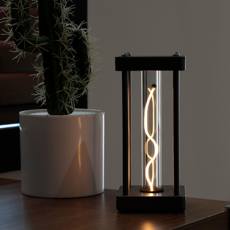 Touch Table Lamp for Bedroom, Small Bedside Lamp, Modern Technological
