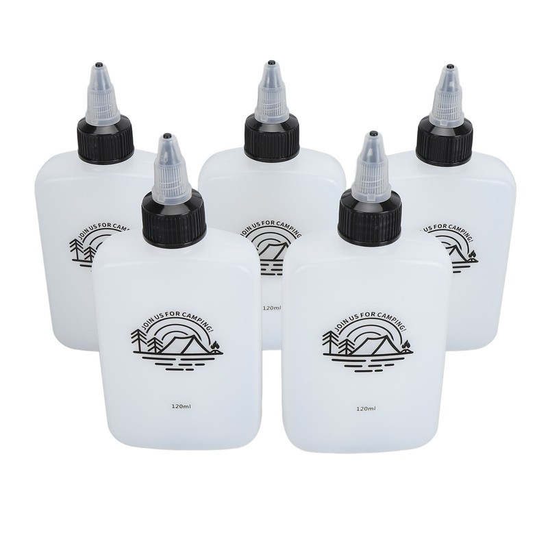 5pcs Small Oil Dispenser 120ml Leakage Proof Portable Compact Oil
