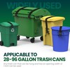 Gadgetzan 1 Pack Metal Double Claw Trash Can Lid Lock
