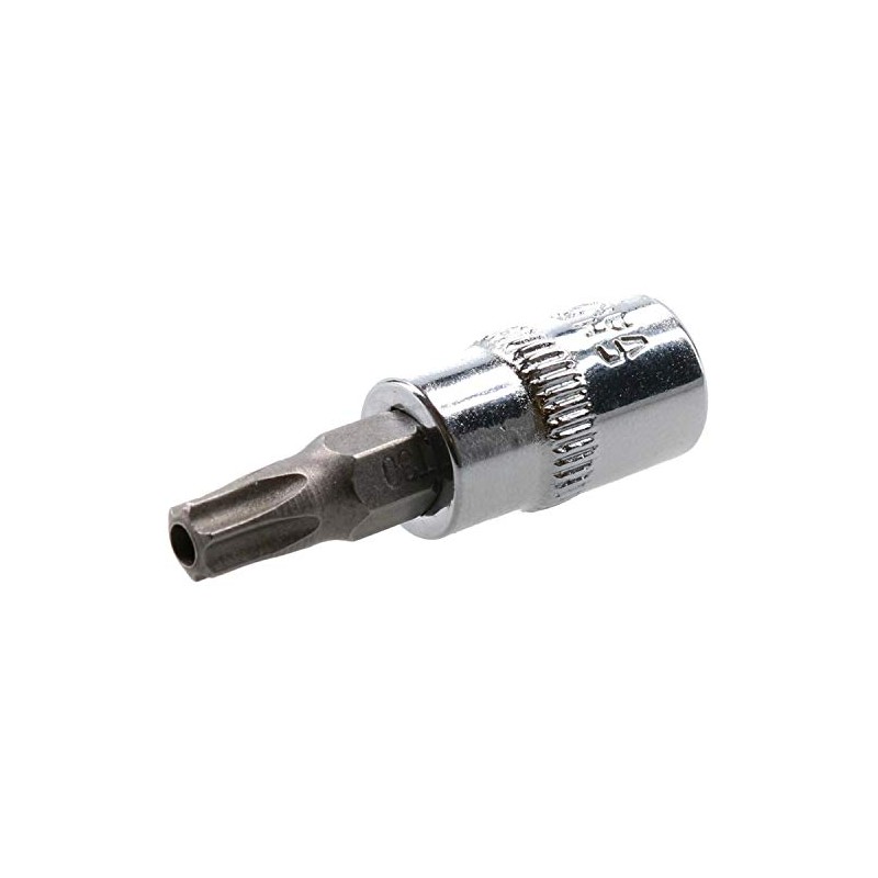 T30 1/4" Drive Tamper Proof Torx Star Bit 37mm Tamper