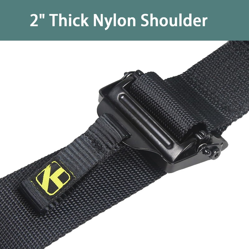 Wuidail 5 Point Harness Seat Belt with 2'' Ultra Premium