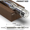 MEIGGTOOL 1/4-Inch Diameter Spiral Flush Trim Router Bits, Down-Cut Flush