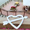 Adorable Heart shape LED Light Decorative Wall Hanging Lamp for
