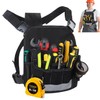 LOTCAIN Electrician Tool Pouch Heavy Duty 26 Pockets Tool Pouch