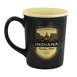 Americaware Indiana 18oz Emblem Mug