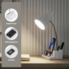 E26 Desk Lamp with 1 USB Charging Port and 1