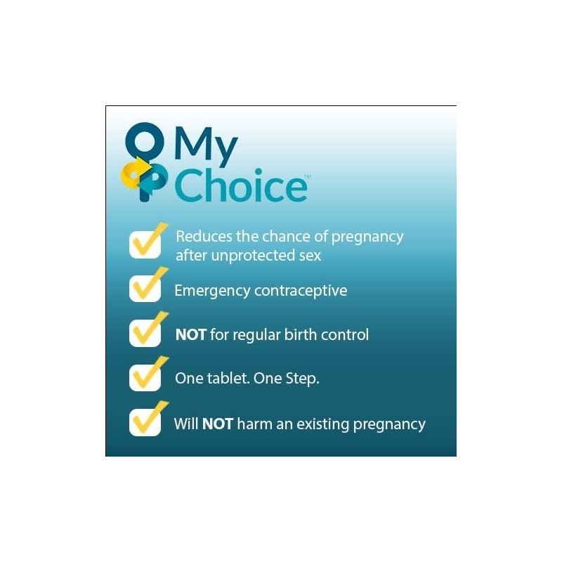 Ohm My Choice Emergency Contraceptive Pill. A Safe and Effective
