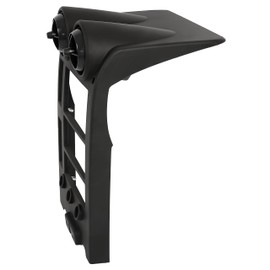 KUAFU Center Dash Console Cover Bezel Compatible with 2005-2007 Hummer H2 ABS Plastic Painted Black