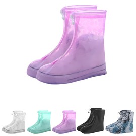 CAPASTEC Shoe Cover, Waterproof, Shoe Cover, XS Size, 9.3 inches (23.5 cm), Rain Shoe Cover, Rain Shoe Cover, Suitable Shoe Size 21-22, Children, Pink, Pink
