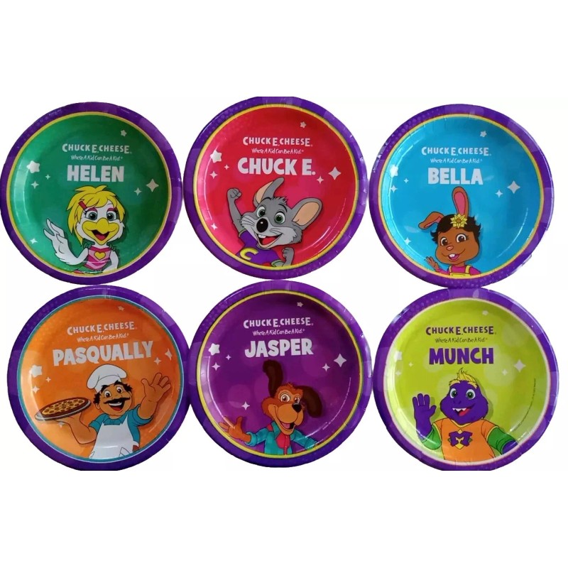 CEC Entertainment Chuck E Cheese Characters New Exciting Collector Fun