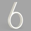 Hasware Floating House Number Sign, 12 cm, Modern Door Numbers,