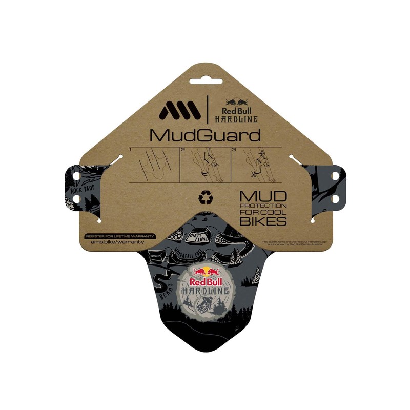 All Mountain Style AMS Bicycle Front Mudguard - Fits 26"