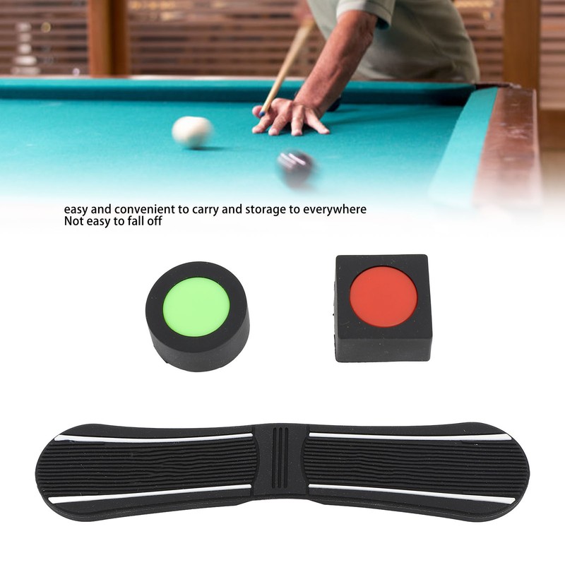 Portable Billiard Chalk Holder Stylish Multifunctional Pool Cue Chalk Holder