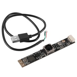 Sarini USB Camera Module Auto Focus with Microphone 8MP Auto Focus USB Camera 115° Auto Focus Camera Module for Windows Linux Android