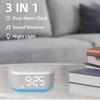 Plug in Sound Machine with Alarm Clock for Bedrooms 30