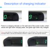 JIANWEI Car Solar Powered LCD Clock, Car Solar Powered LCD