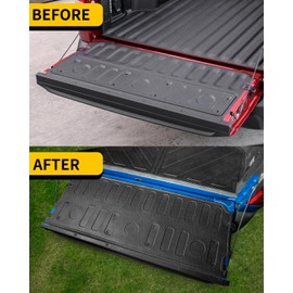 Maxzina Tailgate Mat Compatible with 2022 2023 2024 2025 Ford Maverick Tailgate Liner Protector Cargo Mat TPE Cargo Liner for Ford Maverick Accessories (Tailgate Truck Mat)