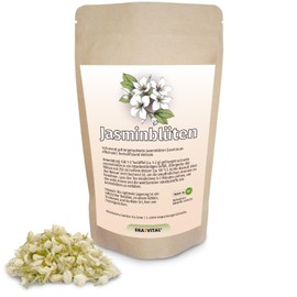 Jasmine Flower Tea 50 g Freeze Dried Premium Quality Jasmine Buds Herbs Loose Leaf Tea (50 g (Pack of 1)