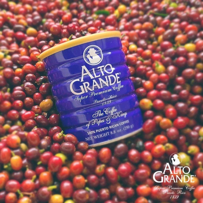 Alto Grande Super Premium Coffee Ground, Single Origin, Puerto Rico,