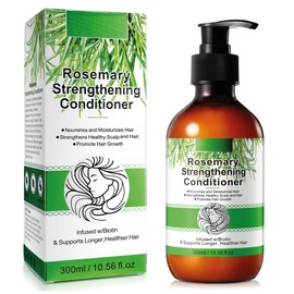 Rosemary Hair Growth Shampoo and Conditioner Set, 300ml Each, Biotin Infused, Strengthening Formula