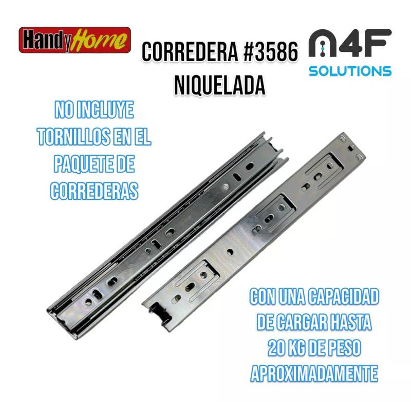 Handyhome Corredera Handy Home 25 Cm X 3.5 Cm 4