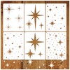 Large Star Stencil for Painting Reusable Paint Stencils for Walls