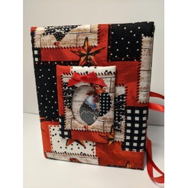 Custom Chicken Photo Album or Recipe Book - Holds 100 4x6 Photos