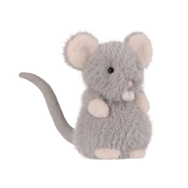 Apricot Lamb Grey Rat Plush Mouse Stuffed Animals for Kids,