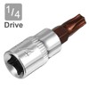 sourcing map 2pcs 1/4" Drive x T30 Torx Bit Socket,