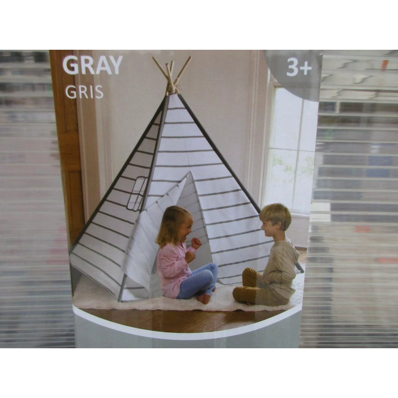 Hearthsong New, HearthSong Teepee Play Tent, 55-In L x 55-In