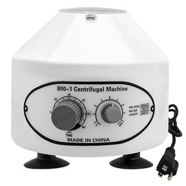 Caalii Centrifuge Machine, Lab Benchtop Centrifuges, Desktop Electric Lab Laboratory Centrifuge Machine Lab Medical Practice w/Timer and Speed Control - Low Speed,4000 RPM, Capacity 20 ML x 6-110v