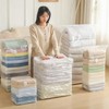 Blanket organizing, practical vacuum compression pack Extra large (100X80X32cm)