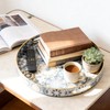 Fuukou Round Serving Tray with Handles - Boho Coffee Table