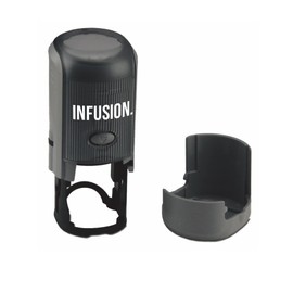 Infusion Replacement Ink Cartridge for Self-Inking 1" Round Stamp Model 46025, Black